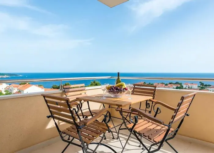 Belvedere With Magnificent Sea View Terrace Διαμέρισμα Ντουμπρόβνικ